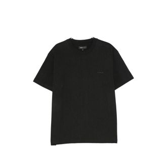 Purple Logo-print Crew-neck T-shirt