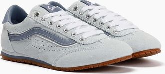 Vans Womens Vans Super Lowpro Suede Womens Light Blue Trainers - Size: UK 4 / eu 36.5 / us 6.5