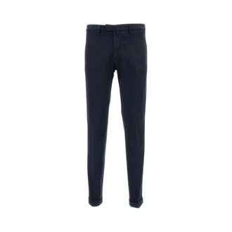 BRIGLIA 1949 Chinos, male, Blue, Size: 2XL Chino Trousers