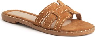 New York & Company Zora Flat Sandal in Cognac at Nordstrom Rack, Size 10