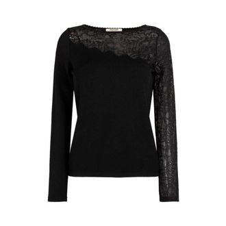 Roberto Cavalli Dames, Blouses & Shirts, Zwart, Maat: 2XL Viscose