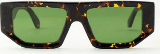 Off-white Sunglasses Oeri13 F 6055 Vancouver Havana/Green Unisex