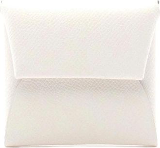 Herm&egrave;s Pre-owned Wallets, female, White, Size: ONE SIZE Pre-owned Leather Wallet