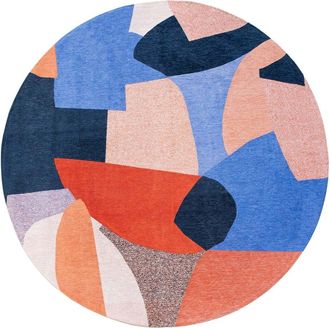 Louis De Poortere Alfombra de poliéster multicolor, 240x240 cm