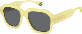 Polaroid Womens PLD 6212 54 40G Sunglasses - Yellow - One Size