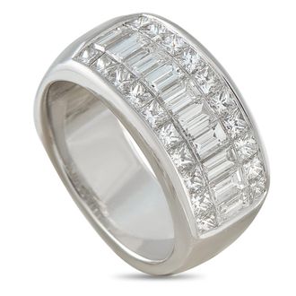 Luxury Bazaar 18K White Gold 1.90ct Diamond Ring MF01-080426