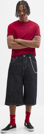 Djab Mens Indigo 15 jort Baggy fit Imported from Seoul