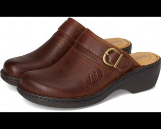 Born Womens Avoca Platform Clogs In Brown