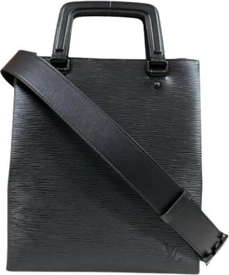 Louis Vuitton Pre-owned Vintage Schoudertas - Heren - Vintage Shopper - Zwart - ONE Size - Leer - Vintage