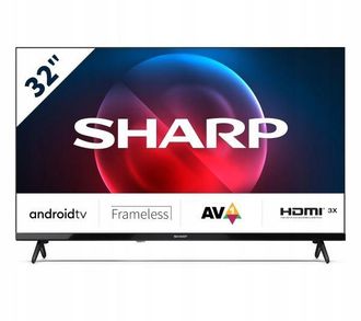 OEM Televisor Led Sharp 32fh7ea De 32 Pulgadas Con Resoluci&oacute;n Hd Ready, Android Tv, Chromecast Y Bluetooth