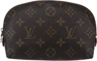 Louis Vuitton Pre-owned Clutches, female, Brown, Size: ONE SIZE Pre-owned Vintage Clutch