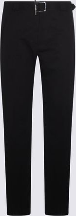 Alexander McQueen Black Cotton Pants