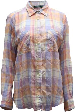 Ralph Lauren Lauren Ralph Lauren Plaid Shirt in Multicolor Cotton