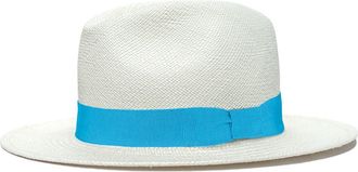 Lastelier Panama turquoise straw hat at Nordstrom, Size Medium