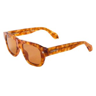 Off-white Off White Providence Schildpad Zonnebril (Licht Havana)