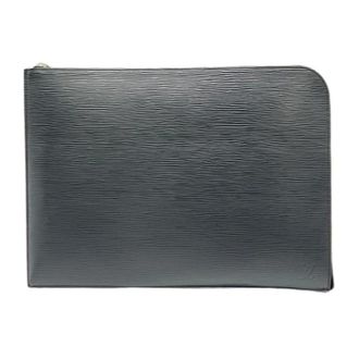 Louis Vuitton Pre-owned Clutch bag - Heren - Pre-owned - Zwart - Maat: ONE Size Leer