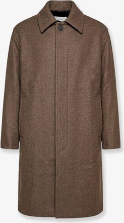 STUDIO NICHOLSON Cappotto Loden Ady in misto lana - STUDIO NICHOLSON - gender_Man