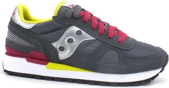 Saucony Sneakers - Dames - Sneakers - Grijs - 37 1/2 EU - Leer - Schoenen