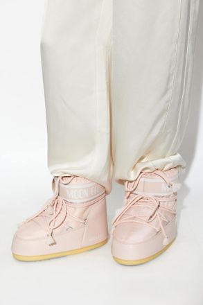 Moon Boot Snow Boots MB ICON LOW NYLON, Womens, Pink