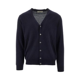 The Pull Merino wool knitted cardigan Man 48