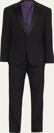 Ralph Lauren Purple Label Mens Tailored Wool Barathea Tuxedo
