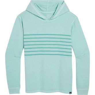 Vineyard Vines Surf Stripe Hoodie in Mangrove Mint at Nordstrom, Size Xx-Large