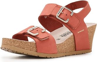 Mephisto Lissandra Womens Wedge Shoes Chili : EU 42 (US Womens 12) B - Medium, Synthetic