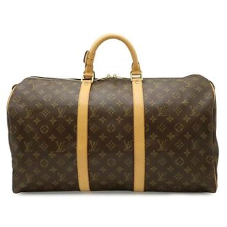 Louis Vuitton Pre-owned Monogram Boston Bag - unisex - Louis Vuitton Vintage - Vintage Weekend Bags - Brown - ONE SIZE - Pre-owned