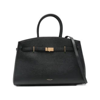 DeMellier Handbags, female, Black, Size: ONE SIZE Midi Hudson