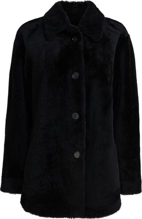 Semper Long Reversible Leather Coat