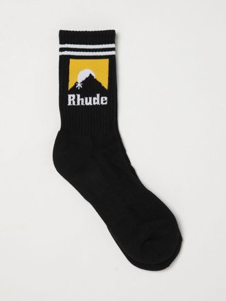 Rhude Socks Men color Black
