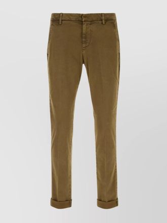 Dondup regular-fit straight-leg trousers