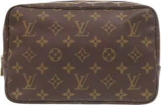 Louis Vuitton Brown Monogram Monogram Pouch (Pre-Owned)