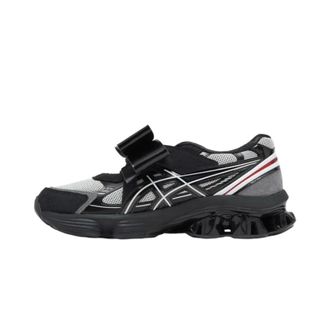 Asics Fitness, Heren, Zwart, 44 EU, Leer, Gel-Kinetic Fluent