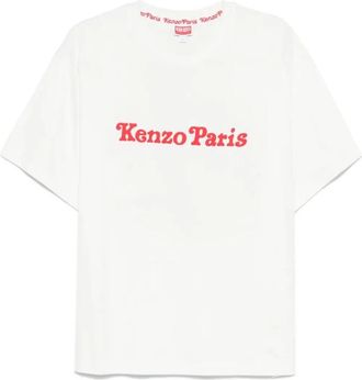 Kenzo Stijlvolle katoenen T-shirt voor mannen - Heren - T-shirts - Wit - XL - Katoen - Tops