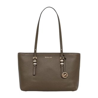 Michael Kors Bolso Tote Mediano Quinn con Cremallera Superior - Bags - Mujer - Marr&oacute;n - ONE SIZE