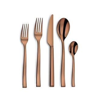 Bloomingdale's Side Pvd Copper 5 Piece Place Setting at Nordstrom