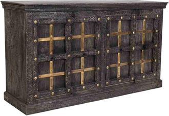Wanderlust Deco Aparador de madera 180 x 46 x 96h cm