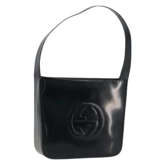 Gucci Pre-owned Shoulder Bags, female, Black, Size: ONE SIZE Pre-owned Vintage Shoulder Bag