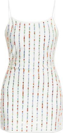 Oséree Abito corto con strass - Bianco