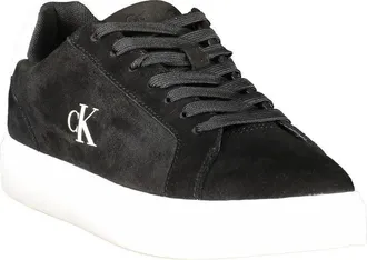 Calvin Klein Logo Print Sneaker - Black