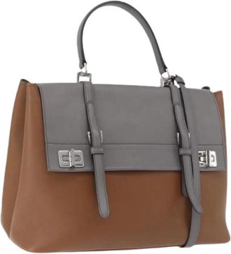 Prada Pre-owned Vintage Hand Bag - Dames - Vintage Handtas - Bruin - ONE Size - Leer - Vintage