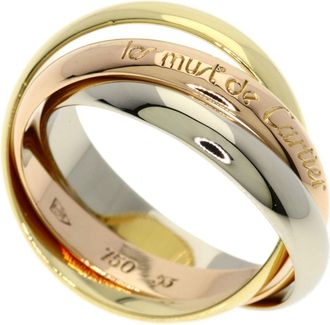 Cartier Yellow Gold (18K) Pink Gold (18K) White Gold (18K) Band Ring (Pre-Owned)