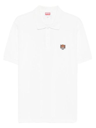 Kenzo Gots Kenzo Happy Tiger Embroidered Slim Polo