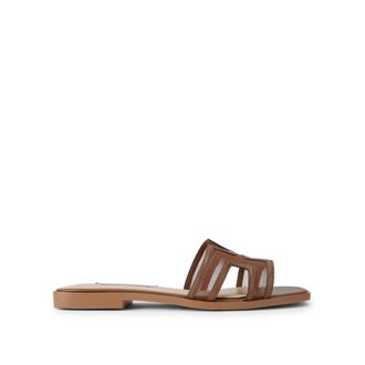 Steve Madden Womens Hadyn Mesh 3 Sandals - Brown - Size UK 7