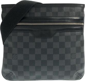 Louis Vuitton Damier Graphite Graphite Coated Canvas Shoulder Bag (Pre-Owned)