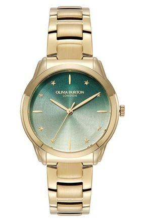 Olivia Burton Color Wave Bracelet Watch, 36mm in Gold at Nordstrom