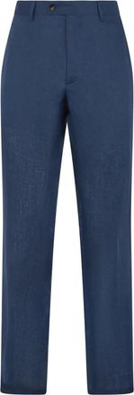 Billionaire Boys Club Linnen Relaxed Fit Broeken - Heren - Chinos - Blauw - 3XL - Linnen - Broeken