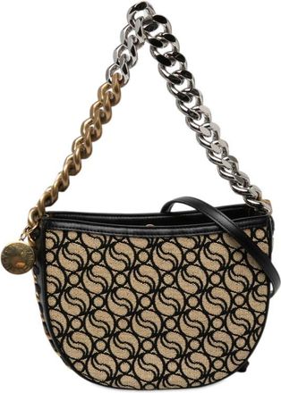 Stella McCartney Pre-owned Stella Mccartney S Wave Canvas Frayme Satchel Ladies WL8CCRA768KAM2Z4