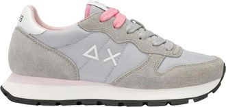 Sun 68 Ally Solid Nylon - Dames - Sneakers - Grijs - 38 EU - Nylon - Schoenen